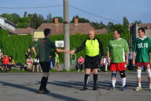 Cseh Gábor meccsen