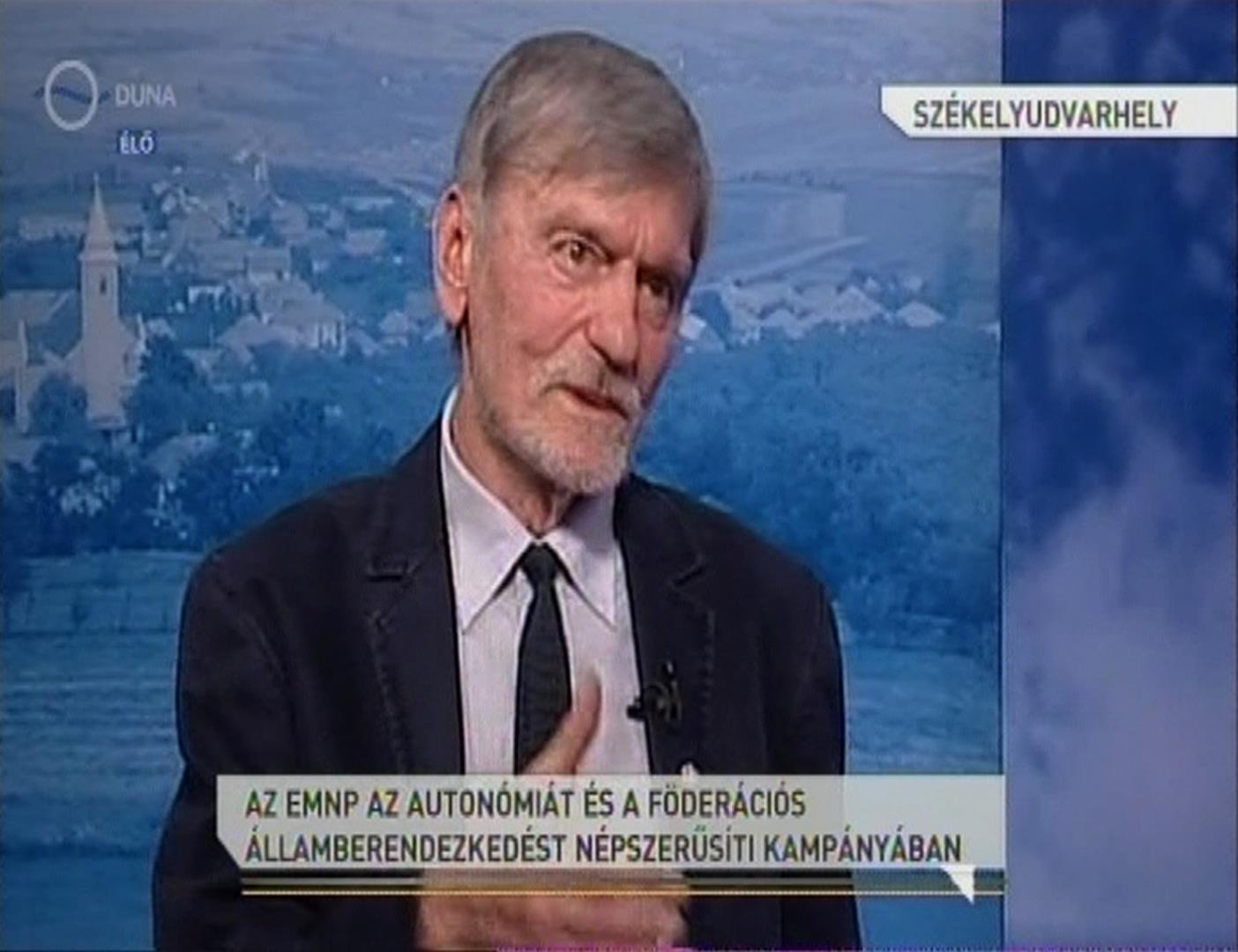 Boros Zoltan a Duna TV-ben