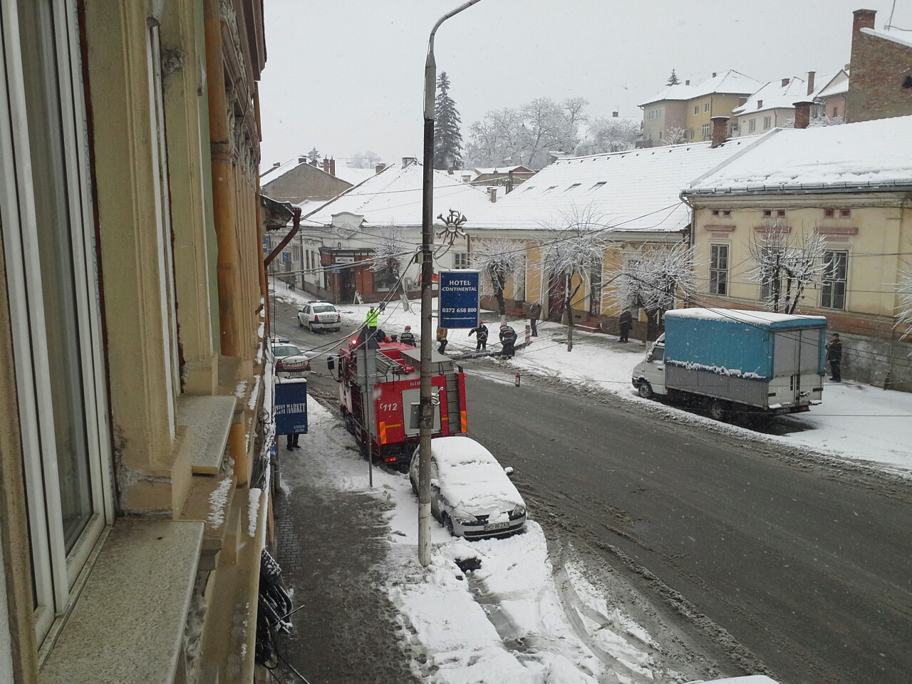 Leszakadt oszlop
